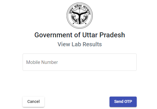 Uttar Pradesh COVID-19 Test Results Online