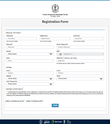 Connect Punjab Portal