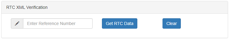 RTC XML Verification