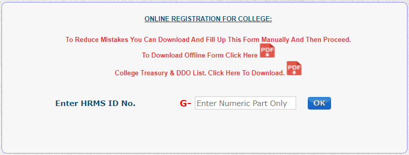 Registration for College