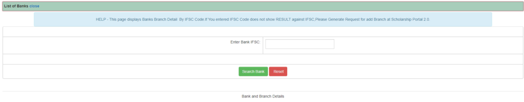 Check IFSC Codes