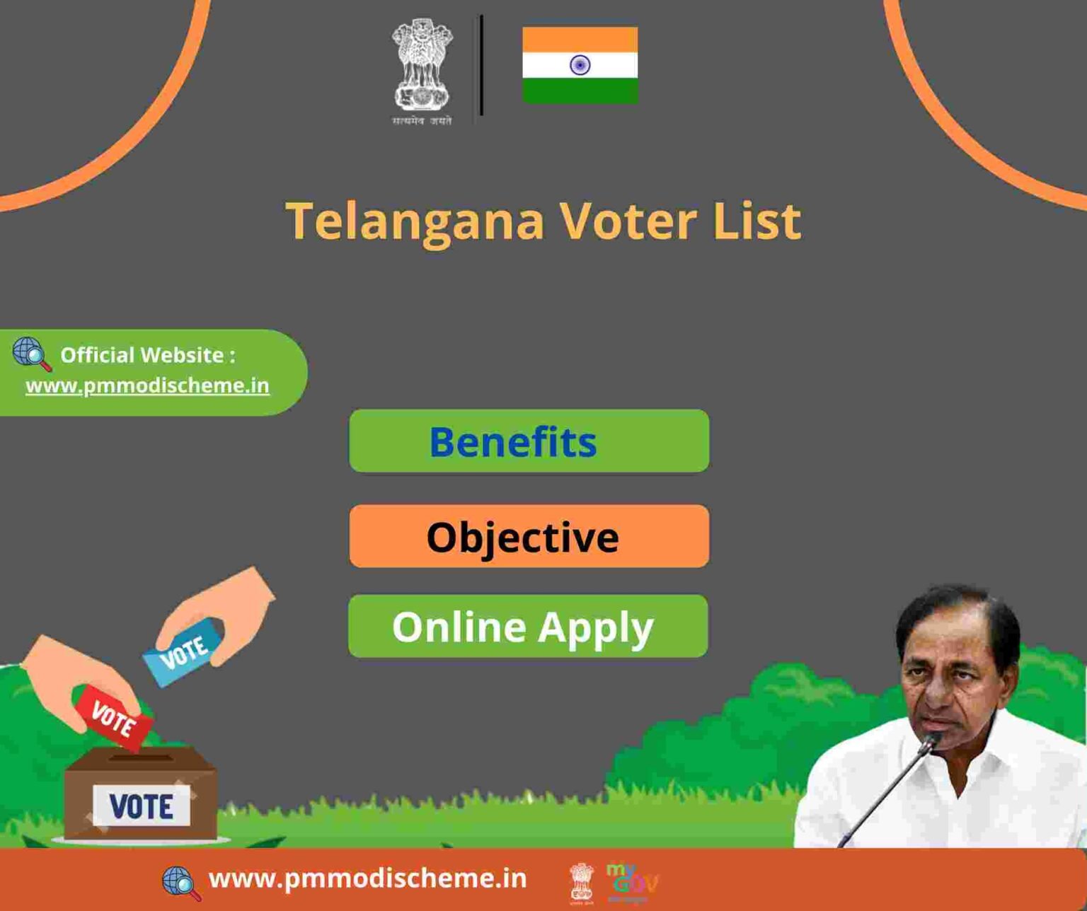 Telangana Voter List 2024 Check your Name, Search Electoral Roll with