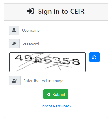 ceir.gov.in portal