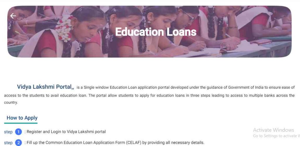 Education loans