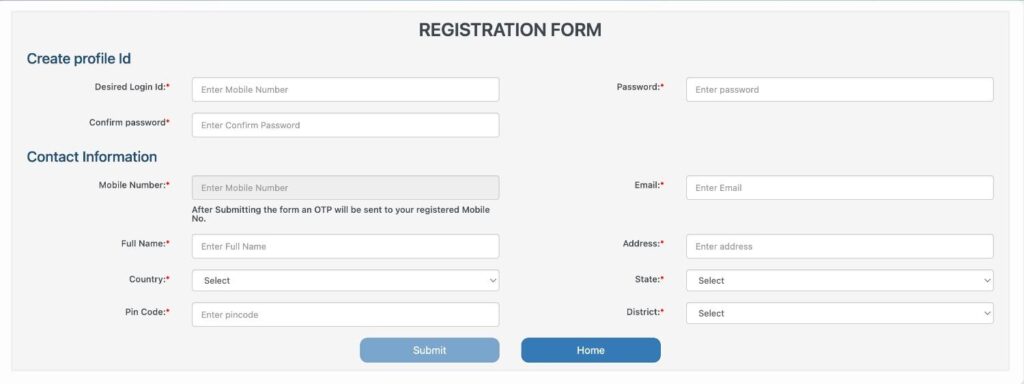 Telangana White Ration Card Registration
