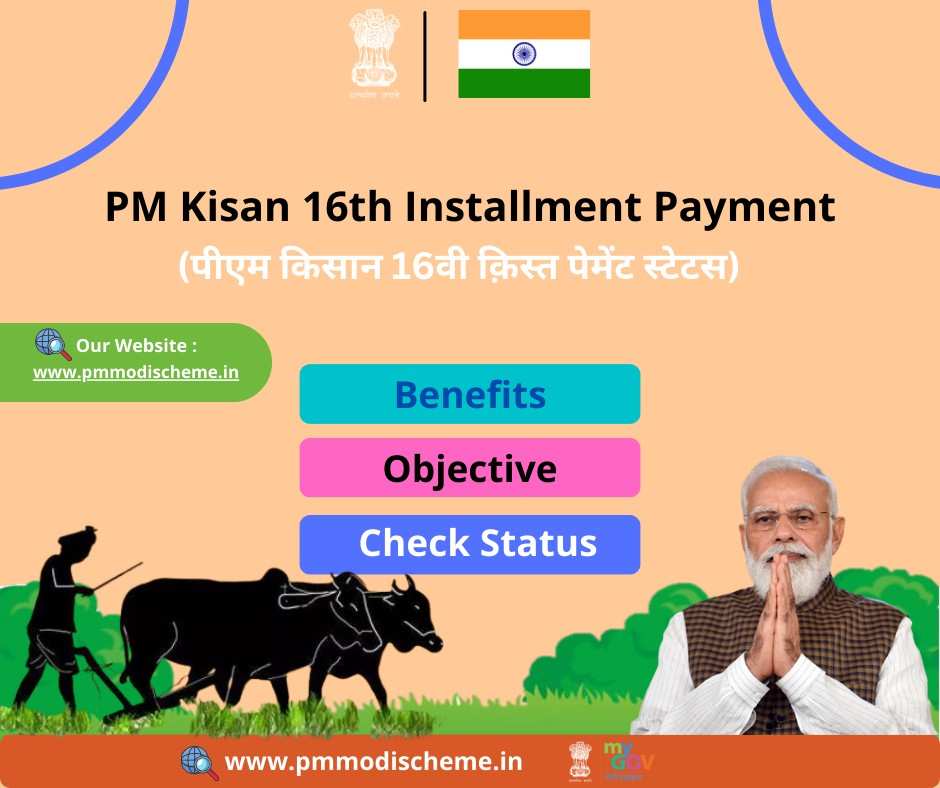 PM Kisan 16th Installment Payment Status