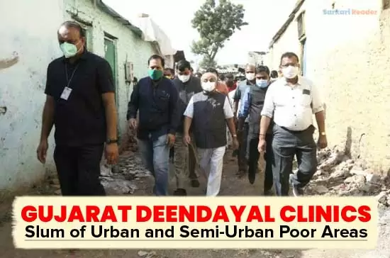Gujarat Deendayal Clinics for Urban Poor in Slum Areas