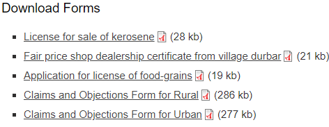 Licence of Food Grains