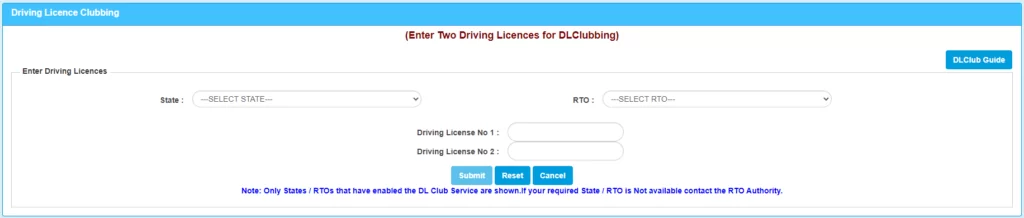 Driving Licence Club