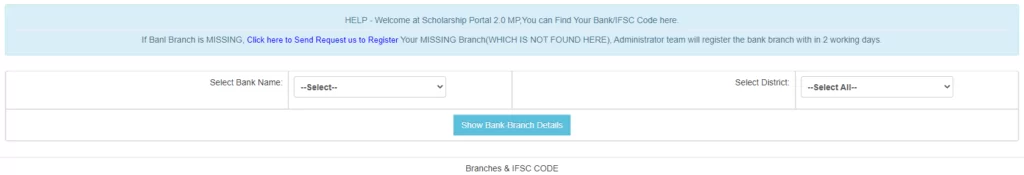 Branch IFSC Code