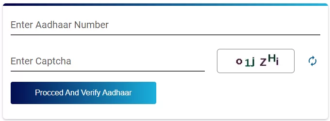 Aadhar Number Verification